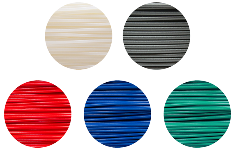 Verfügbare VarioShore Filamentfarben
